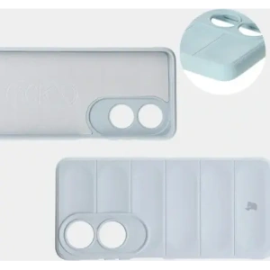 Pancerne etui Bizon Case Tur do Oppo A60 4G jasnoniebieskie