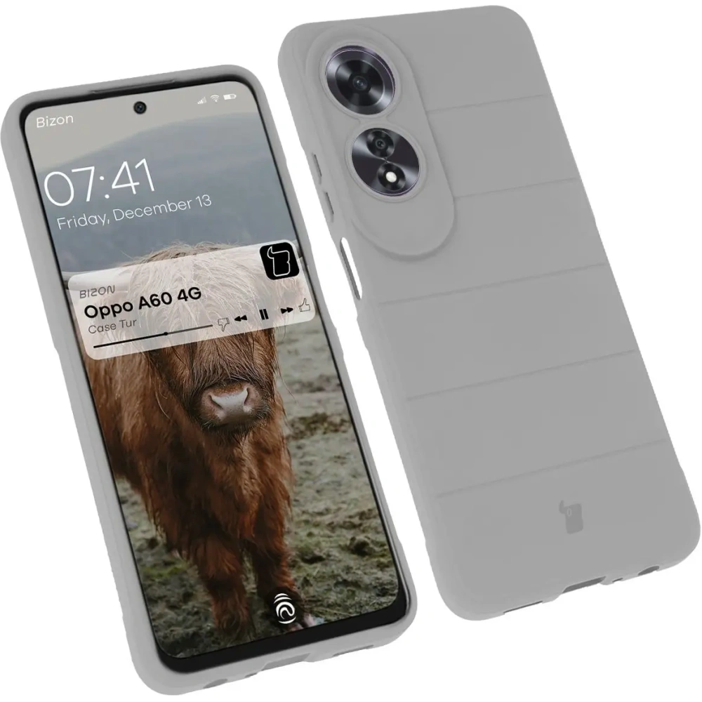 Hurtownia GSM - Pancerne etui Bizon Case Tur do Oppo A60 4G jasnoszare - BIZ6753 - {ean13} - Hurt