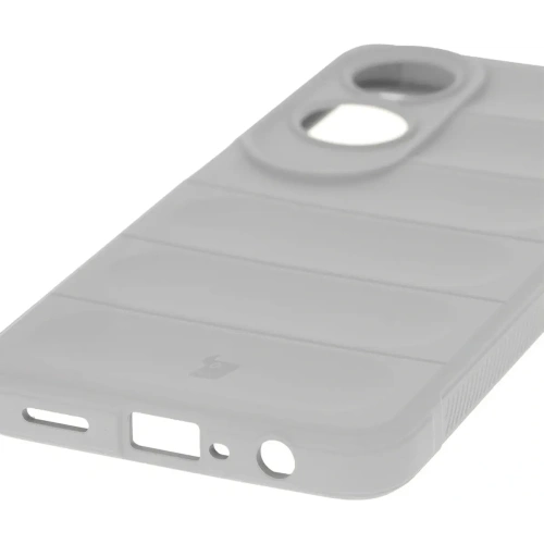 Pancerne etui Bizon Case Tur do Oppo A60 4G jasnoszare