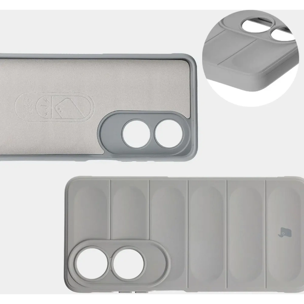 Wholesale Bizon Case Tur Oppo A60 4G light grey - BIZ6753 - {ean13} - Hurt