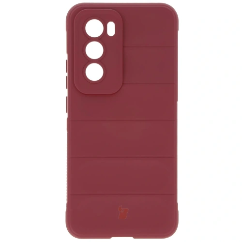 Pancerne etui Bizon Case Tur do Oppo Reno 12 Pro ciemnofioletowe