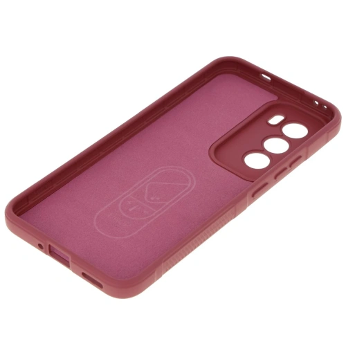 Pancerne etui Bizon Case Tur do Oppo Reno 12 Pro ciemnofioletowe