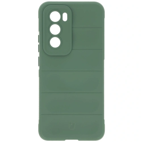 Pancerne etui Bizon Case Tur do Oppo Reno 12 Pro ciemnozielone