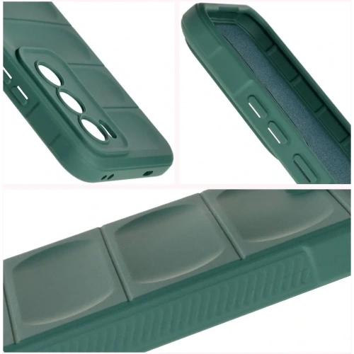 Pancerne etui Bizon Case Tur do Oppo Reno 12 Pro ciemnozielone