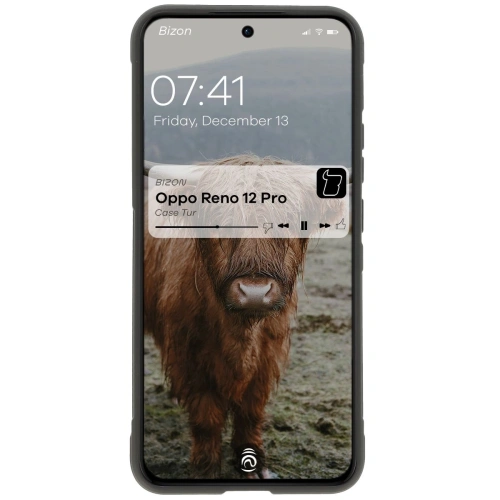 Pancerne etui Bizon Case Tur do Oppo Reno 12 Pro czarne