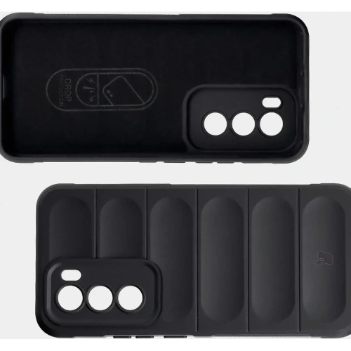 Pancerne etui Bizon Case Tur do Oppo Reno 12 Pro czarne