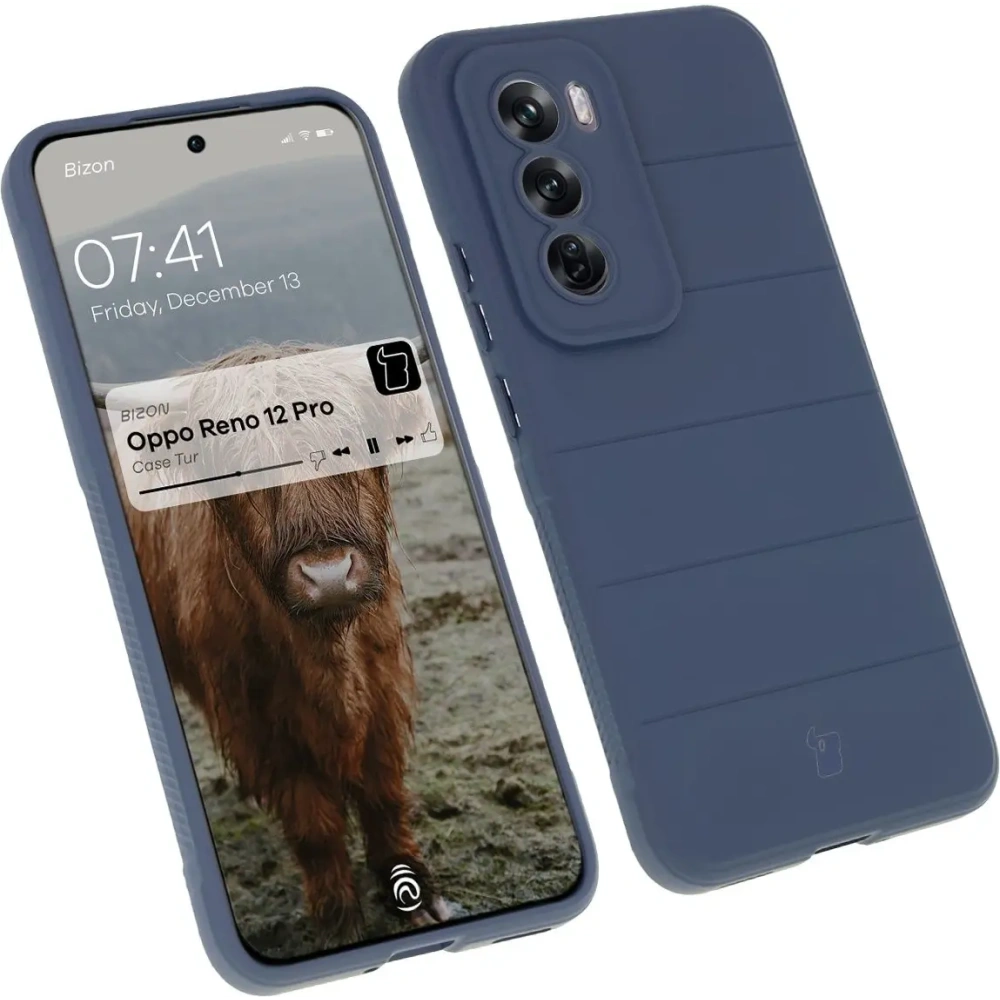 Hurtownia GSM - Pancerne etui Bizon Case Tur do Oppo Reno 12 Pro granatowe - BIZ6758 - {ean13} - Hurt