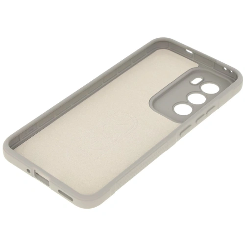 Pancerne etui Bizon Case Tur do Oppo Reno 12 Pro jasnoszare