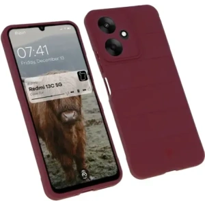 Pancéřové pouzdro Bizon Case Tur pro Xiaomi Redmi 13C 5G tmavě fialové