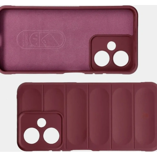 Pancerne etui Bizon Case Tur do Xiaomi Redmi 13C 5G ciemnofioletowe