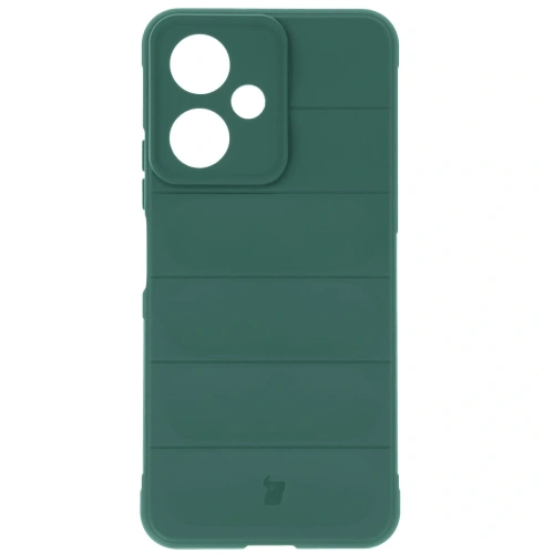 Pancerne etui Bizon Case Tur do Xiaomi Redmi 13C 5G ciemnozielone