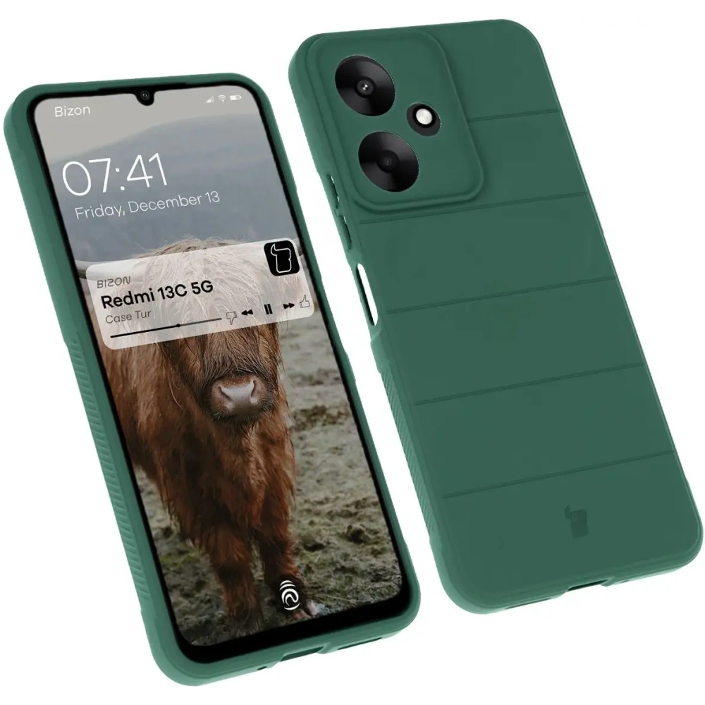 Hurtownia GSM - Bizon Case Tur Xiaomi Redmi 13C 5G sötét zöld - BIZ6762 - {ean13} - Hurt