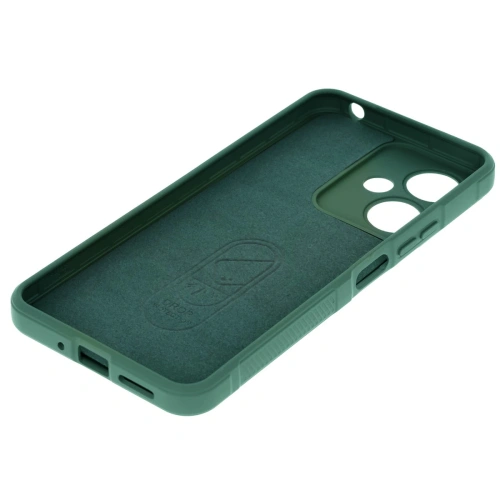Pancerne etui Bizon Case Tur do Xiaomi Redmi 13C 5G ciemnozielone