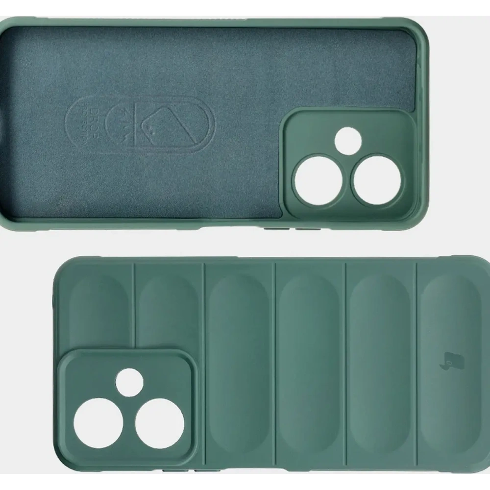 Hurtownia GSM - Pancerne etui Bizon Case Tur do Xiaomi Redmi 13C 5G ciemnozielone - BIZ6762 - {ean13} - Hurt