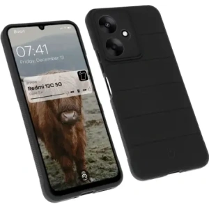 Hurtownia GSM - Bizon Case Tur Xiaomi Redmi 13C 5G negru - BIZ6763 - {ean13} - Hurt