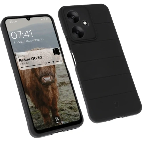 Pancerne etui Bizon Case Tur do Xiaomi Redmi 13C 5G czarne