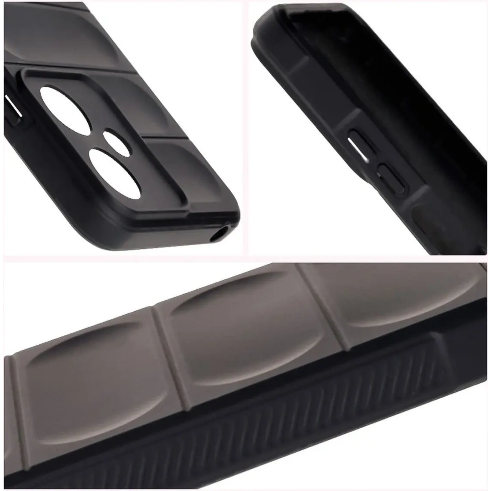 Hurtownia GSM - Pancerne etui Bizon Case Tur do Xiaomi Redmi 13C 5G czarne - BIZ6763 - {ean13} - Hurt