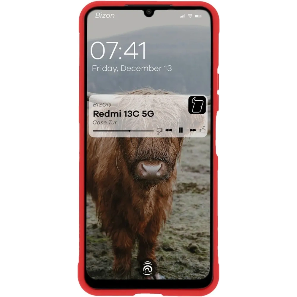 Wholesale Bizon Case Tur Xiaomi Redmi 13C 5G red - BIZ6764 - {ean13} - Hurt
