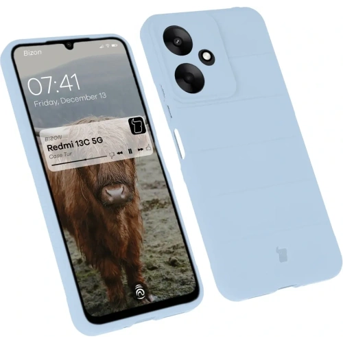 Pancerne etui Bizon Case Tur do Xiaomi Redmi 13C 5G jasnoniebieskie