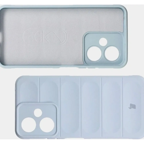 Pancerne etui Bizon Case Tur do Xiaomi Redmi 13C 5G jasnoniebieskie