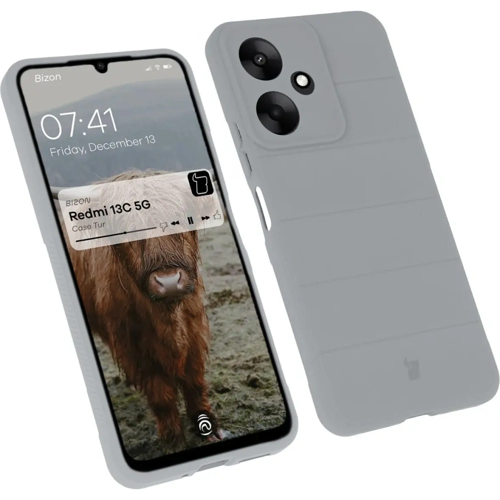 Hurtownia GSM - Bizon Case Tur Xiaomi Redmi 13C 5G hellgrau - BIZ6767 - {ean13} - Hurt
