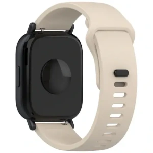 Hurtownia GSM - Ceas cu curea din silicon Bizon Xiaomi Redmi Watch 5 Lite / 5 Active bej - BIZ6769 - {ean13} - Hurt