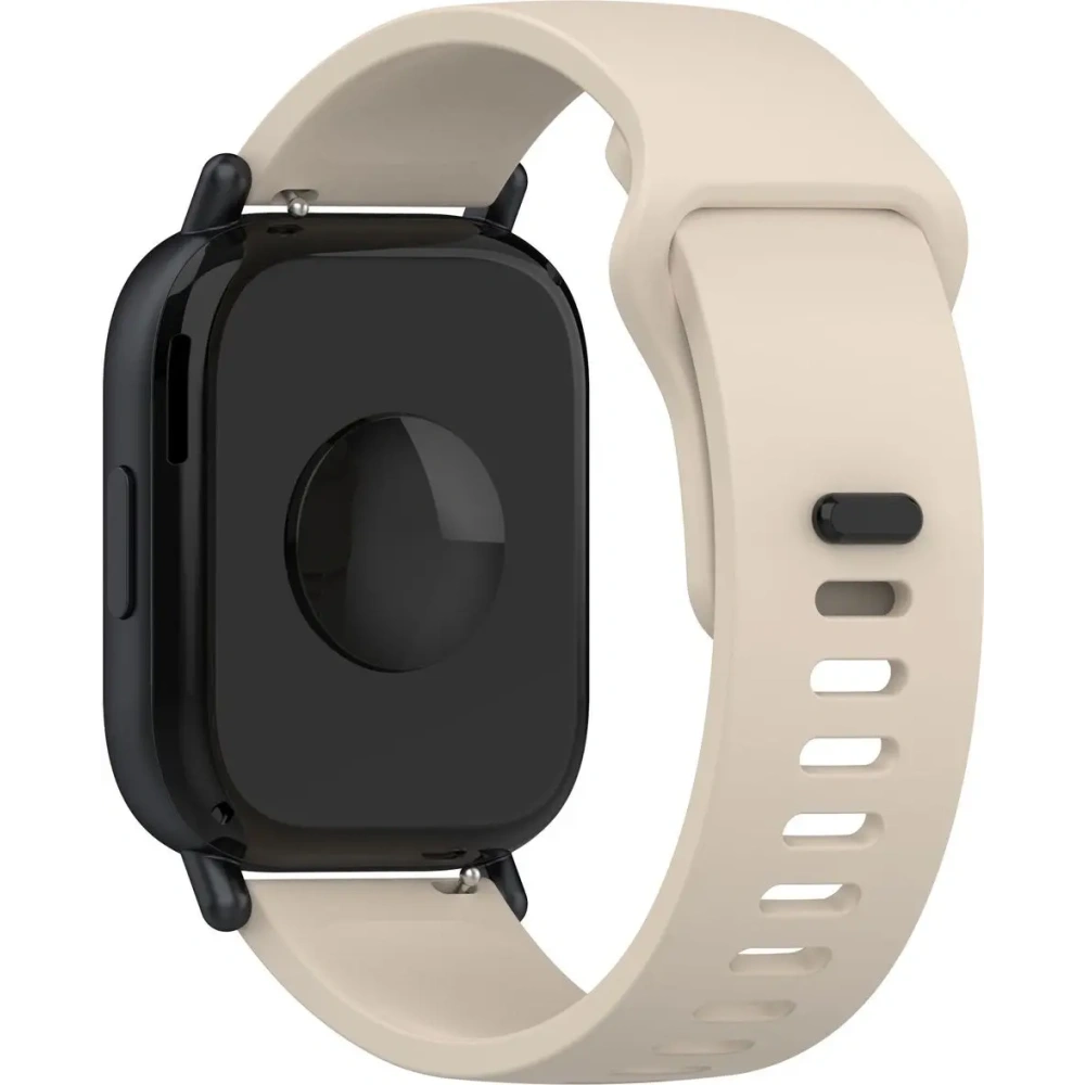 Hurtownia GSM - Silikonowy pasek Bizon Strap Watch Silicone do Xiaomi Redmi Watch 5 Lite / 5 Active beżowy - BIZ6769 - {ean13} - Hurt