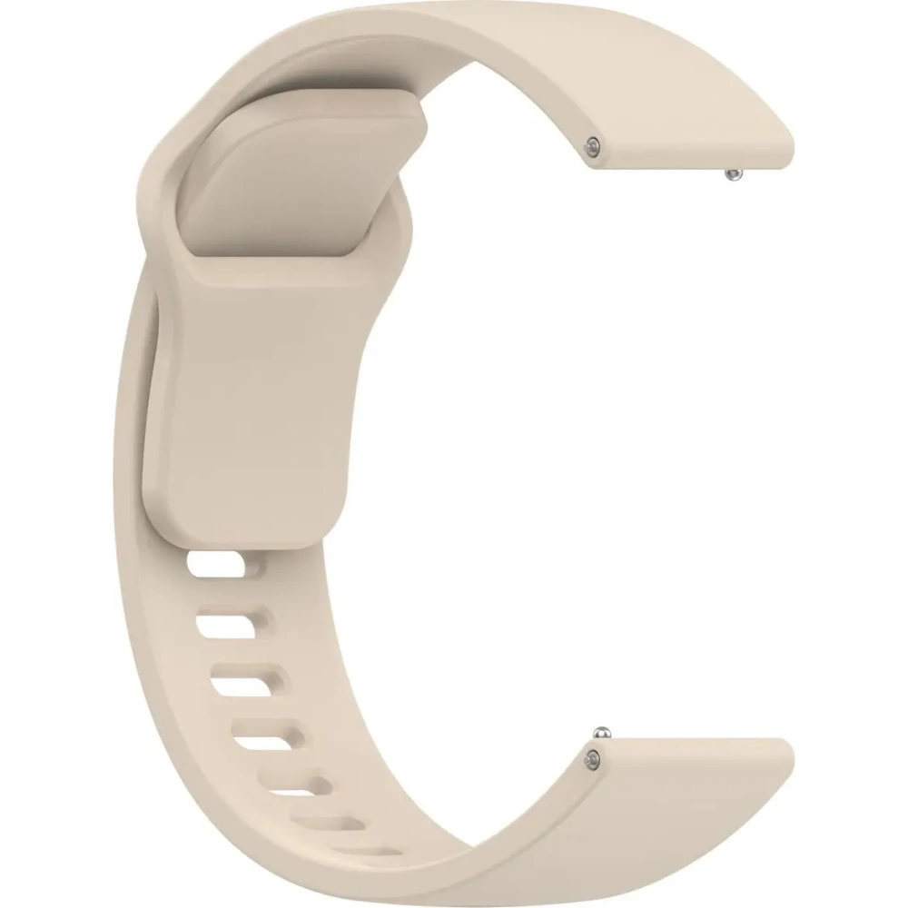 Hurtownia GSM - Silikonowy pasek Bizon Strap Watch Silicone do Xiaomi Redmi Watch 5 Lite / 5 Active beżowy - BIZ6769 - {ean13} - Hurt