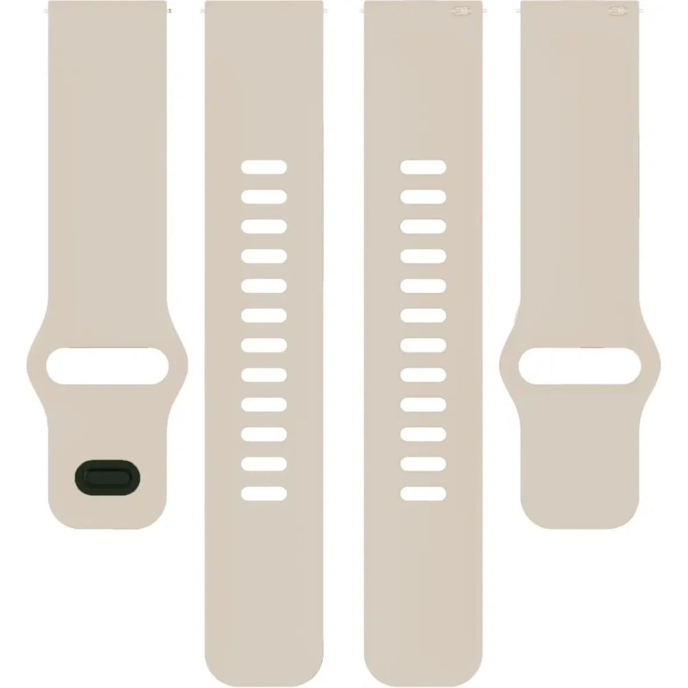 Hurtownia GSM - Silikonowy pasek Bizon Strap Watch Silicone do Xiaomi Redmi Watch 5 Lite / 5 Active beżowy - BIZ6769 - {ean13} - Hurt