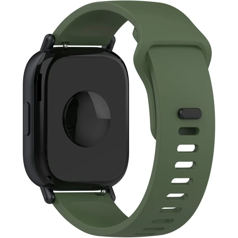 Hurtownia GSM - Silikonový pásek Bizon Strap Watch Silicone do Xiaomi Redmi Watch 5 Lite / 5 Active tmavě zelený - BIZ6770 - {ean13} - Hurt