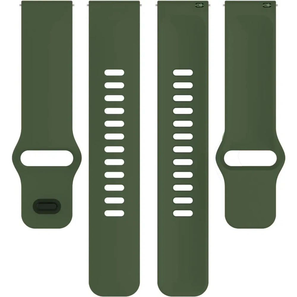 Hurtownia GSM - Silikonový pásek Bizon Strap Watch Silicone do Xiaomi Redmi Watch 5 Lite / 5 Active tmavě zelený - BIZ6770 - {ean13} - Hurt
