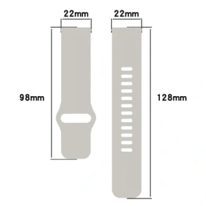 Wholesale Bizon Strap Watch Silicone Xiaomi Redmi Watch 5 Lite / 5 Active grey - BIZ6772 - {ean13} - Hurt
