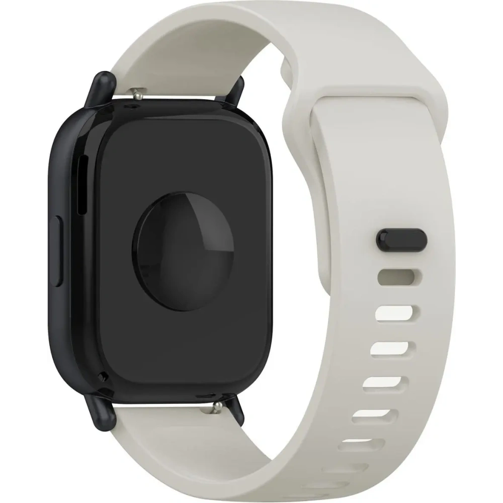 Hurtownia GSM - Silikonowy pasek Bizon Strap Watch Silicone do Xiaomi Redmi Watch 5 Lite / 5 Active szary - BIZ6772 - {ean13} - Hurt