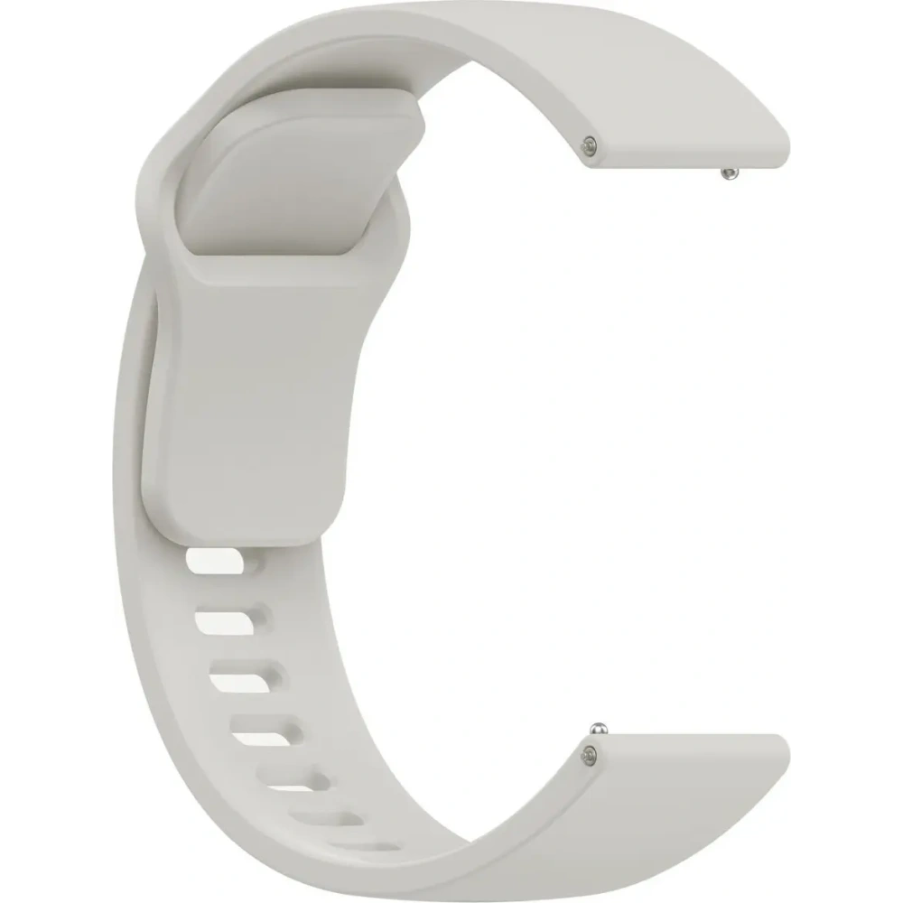 Hurtownia GSM - Silikonowy pasek Bizon Strap Watch Silicone do Xiaomi Redmi Watch 5 Lite / 5 Active szary - BIZ6772 - {ean13} - Hurt