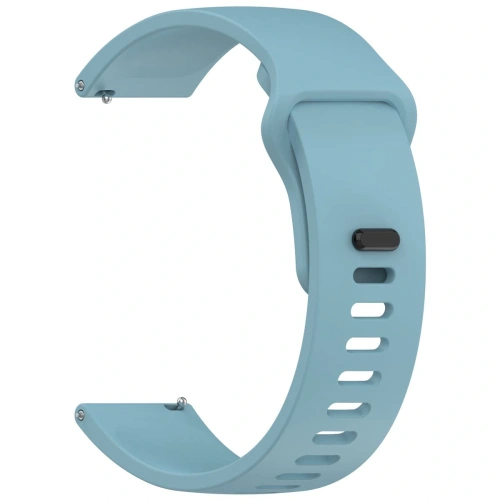 Silikonowy pasek Bizon Strap Watch Silicone do Xiaomi Redmi Watch 5 Lite / 5 Active jasnoniebieski