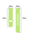 Hurtownia GSM - Silikonowy pasek Bizon Strap Watch Silicone do Xiaomi Redmi Watch 5 Lite / 5 Active jasnozielony - BIZ6774 - {ean13} - Hurt