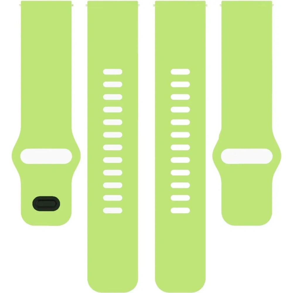 Hurtownia GSM - Silikonowy pasek Bizon Strap Watch Silicone do Xiaomi Redmi Watch 5 Lite / 5 Active jasnozielony - BIZ6774 - {ean13} - Hurt