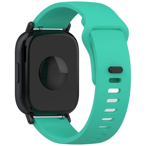 Silikonowy pasek Bizon Strap Watch Silicone do Xiaomi Redmi Watch 5 Lite / 5 Active miętowy