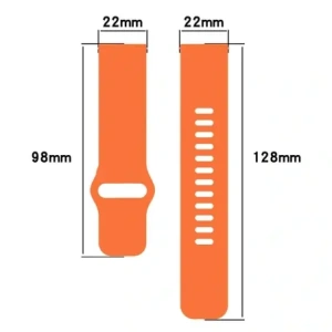 Wholesale Bizon Strap Watch Silicone Xiaomi Redmi Watch 5 Lite / 5 Active orange - BIZ6776 - {ean13} - Hurt