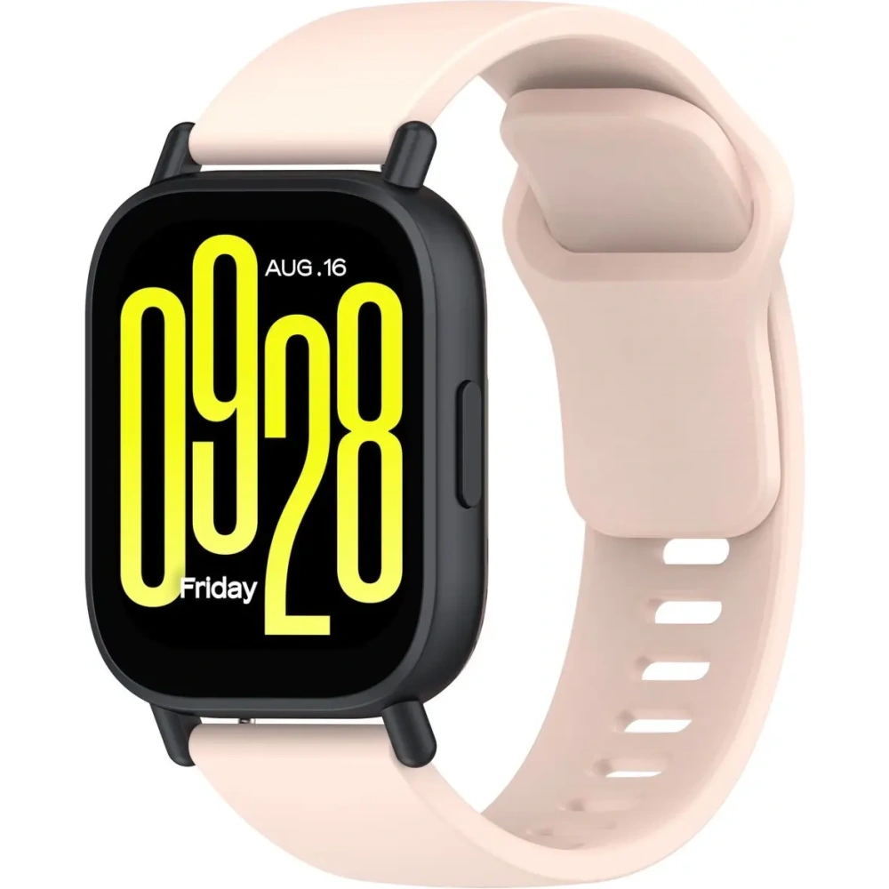 Hurtownia GSM - Bizon szíjas óra szilikon Xiaomi Redmi Watch 5 Lite / 5 Active rózsaszín - BIZ6777 - {ean13} - Hurt