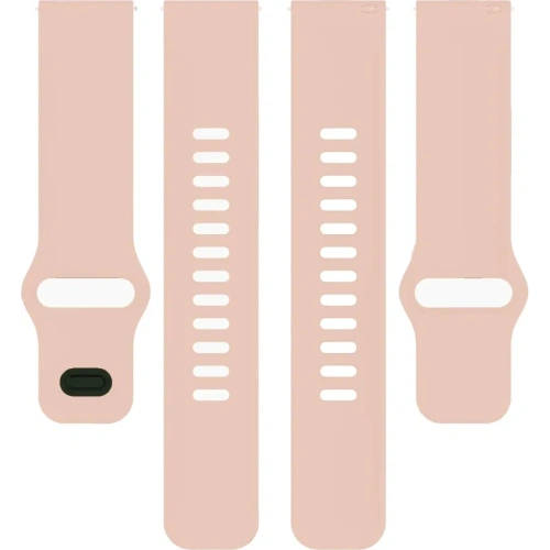 Silikonowy pasek Bizon Strap Watch Silicone do Xiaomi Redmi Watch 5 Lite / 5 Active różowy