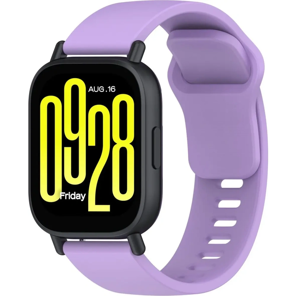 Hurtownia GSM - Bizon szíj óra szilikon Xiaomi Redmi Watch 5 Lite / 5 Active lila - BIZ6778 - {ean13} - Hurt