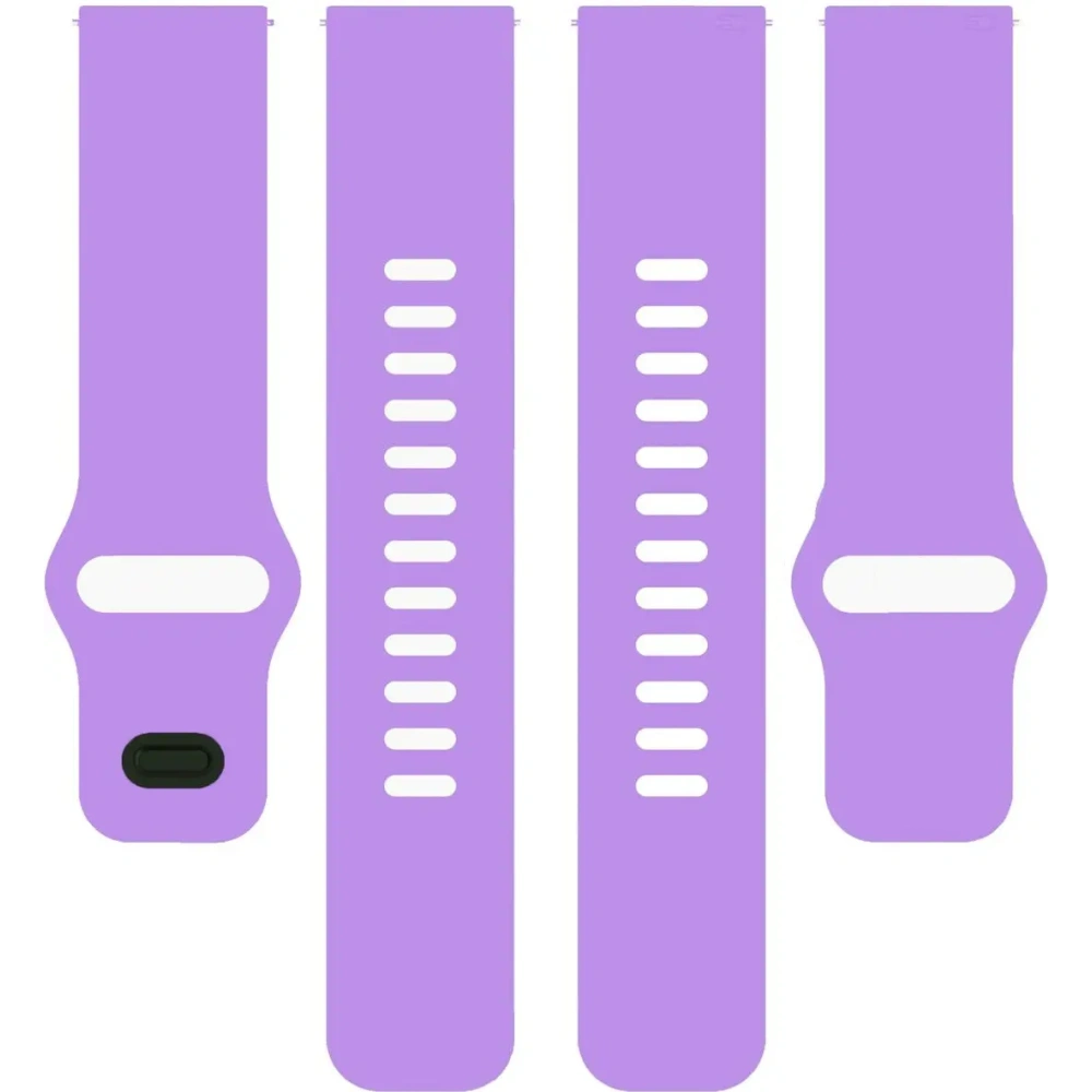 Hurtownia GSM - Silikonowy pasek Bizon Strap Watch Silicone do Xiaomi Redmi Watch 5 Lite / 5 Active fioletowy - BIZ6778 - {ean13} - Hurt