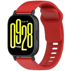 Hurtownia GSM - Silikonový pásek Bizon Strap Watch Silicone pro Xiaomi Redmi Watch 5 Lite / 5 Active červený - BIZ6779 - {ean13} - Hurt