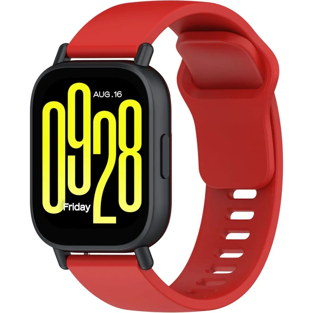 Hurtownia GSM - Bizon Strap Watch Silicone Xiaomi Redmi Watch 5 Lite / 5 Active roșu - BIZ6779 - {ean13} - Hurt