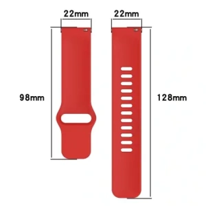 Hurtownia GSM - Bizon Strap Watch Silicone Xiaomi Redmi Watch 5 Lite / 5 Active roșu - BIZ6779 - {ean13} - Hurt