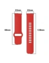 Hurtownia GSM - Bizon Strap Watch Silicone Xiaomi Redmi Watch 5 Lite / 5 Active roșu - BIZ6779 - {ean13} - Hurt