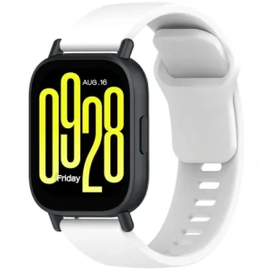 Hurtownia GSM - Silikonový pásek Bizon Strap Watch Silicone do Xiaomi Redmi Watch 5 Lite / 5 Active bílý - BIZ6780 - {ean13} - Hurt