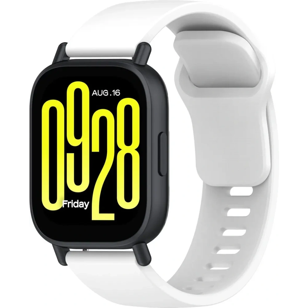 Hurtownia GSM - Bizon Strap Uhr Silikon Xiaomi Redmi Uhr 5 Lite / 5 Aktiv weiß - BIZ6780 - {ean13} - Hurt