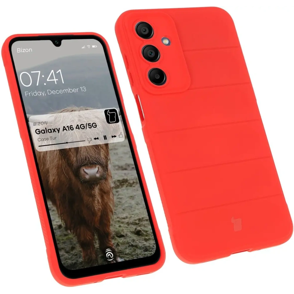 Hurtownia GSM - Pancerne etui Bizon Case Tur do Samsung Galaxy A16 4G/5G czerwone - BIZ6789 - {ean13} - Hurt